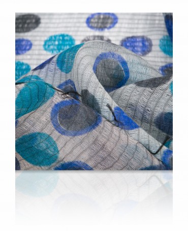 Палантин Женский SW-POLKA/BLUE